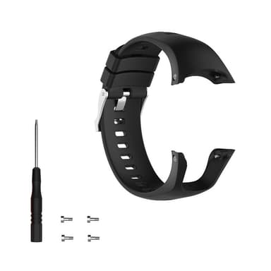 Klokkerem til Suunto Spartan Trainer Wrist HR i silikon Sort