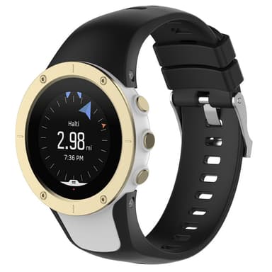 Klokkerem til Suunto Spartan Trainer Wrist HR i silikon Sort