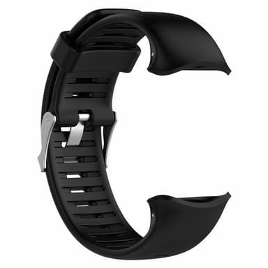 Sporty klokkereim av silikon, Polar Vantage V Sort