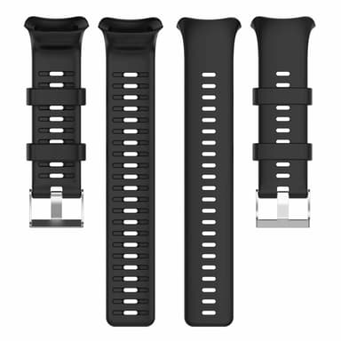 Sporty klokkereim av silikon, Polar Vantage V Sort