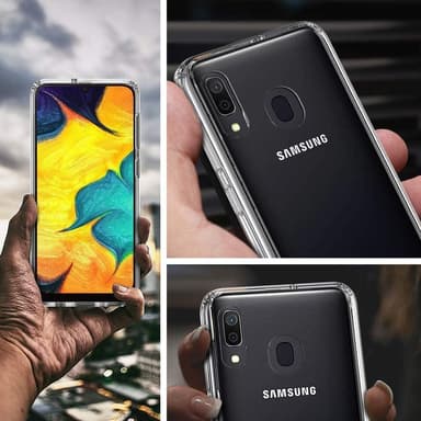 Samsung Galaxy A20S skall TPU Transparent