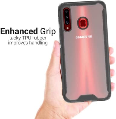 Samsung Galaxy A20S skall gjennomsiktig