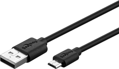 Micro USB lade- og synkroniseringskabel