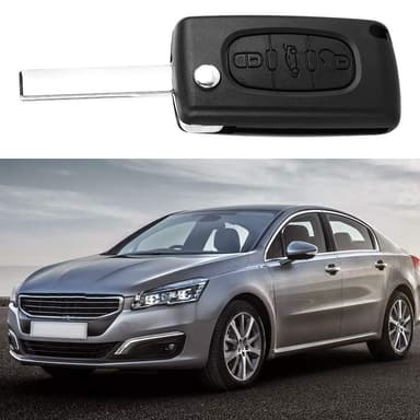 Nøkkelskall kompatibel med Citroën Sega C4 / Peugeot