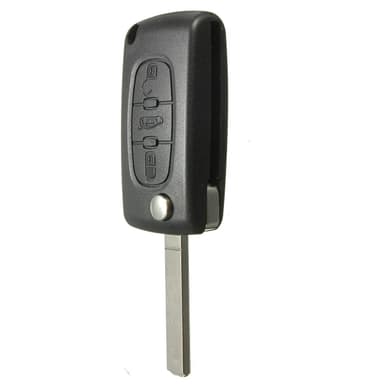 Nøkkelskall kompatibel med Citroën Sega C4 / Peugeot