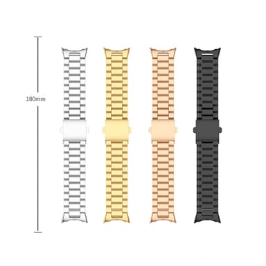 Klokkebånd i rustfritt stål Sølv 2 cm Google pixel watch