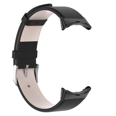 Klokkebånd i PU-skinn Sort Google Pixel Watch
