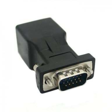 VGA til RJ45 extender - VGA hann til RJ45 hunn adapter
