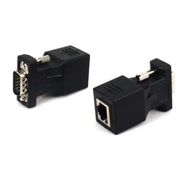 VGA til RJ45 extender - VGA hann til RJ45 hunn adapter