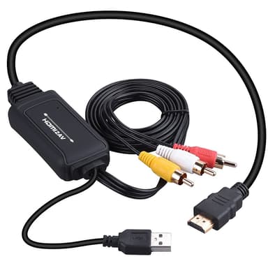 HDMI til AV konverter - HDMI til RCA