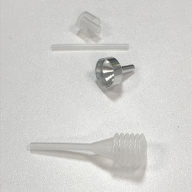 Liten refill sprayflaske for parfyme 8 ml Sort