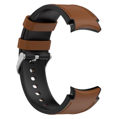 Silikon ensfarget armbåndsurrem for Samsung Galaxy Watch Brun S