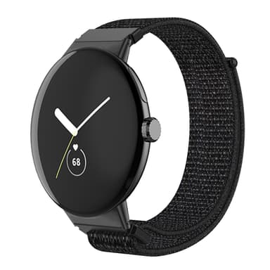 Nylon vevd klokkerem Sort Google Pixel Watch