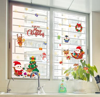 Klistremerker Julemotiv 2-pakning