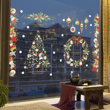 Klistremerker Julemotiv 2-pakning