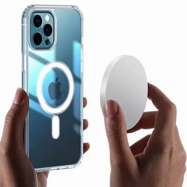 iPhone 11 Pro mobildeksel kompatibel med MagSafe-lader Transparent