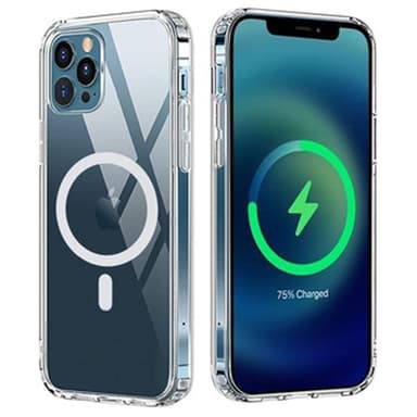 iPhone 11 Pro mobildeksel kompatibel med MagSafe-lader Transparent