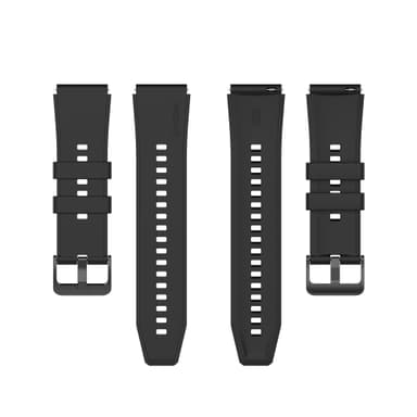 Klokkereim 20 mm Garmin/Huawei/Samsung Galaxy Watch Sort