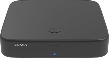 Strong Hybrid DVB-T2 & Android TV Box 4K UHD-strømmeenhet (sort)
