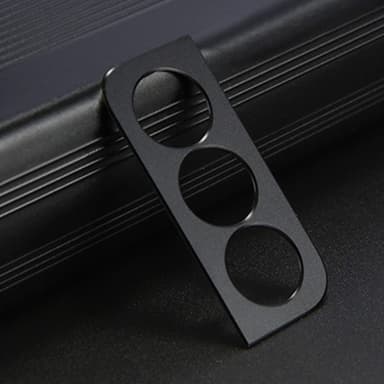 Samsung S21 Plus linsedeksel aluminiumslegering Sort