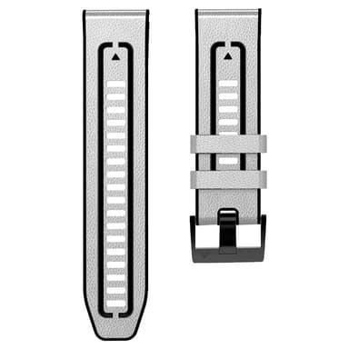 TPU-klokkerem for Garmin Fenix7/6/5 22mm Hvit