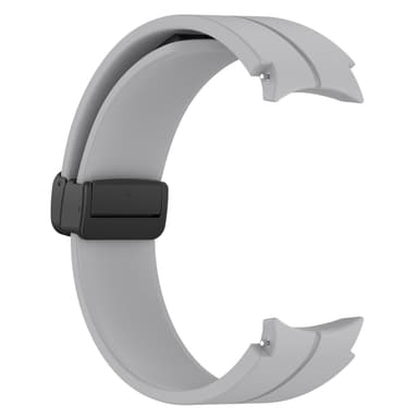 Silikonklokkerem 20 mm for Samsung Galaxy Watch 5/4 Lysegrå