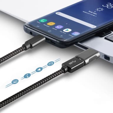 USB C til USB 3.2 Adapter 10 Gbps Gull
