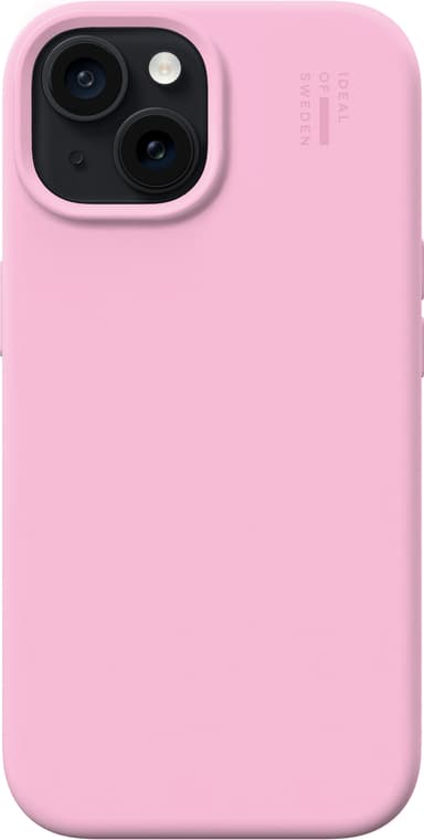 iDeal of Sweden Silicone iPhone 13/14/15 deksel (bubblegum pink)