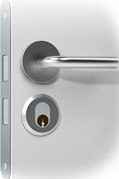 Danalock V3 trådløs smartlås (sort brun/HomeKit/Scandi)