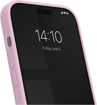 iDeal of Sweden Silicone iPhone 13/14/15 deksel (bubblegum pink)