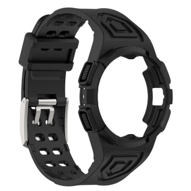 TPU-klokkerem kompatibel med Samsung Galaxy Watch 4/5/6 44mm Sort