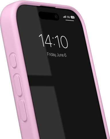 iDeal of Sweden Silicone iPhone 16 Pro Max deksel (bubblegum pink)