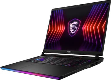 MSI Raider GE78 HX i9-14X/32/2TB/4080 16" bærbar gaming-PC