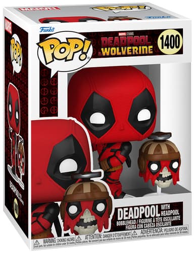Funko Deadpool & Wolverine actionfigur (Deadpool, Headpool)