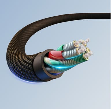 USB-C til 3,5 mm adapter for hodetelefoner Grå