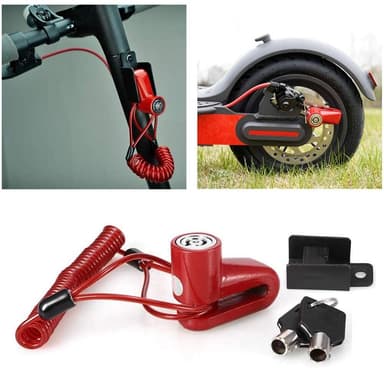 Bremselås for Xiaomi Mijia M365 elektrisk scooter Rød