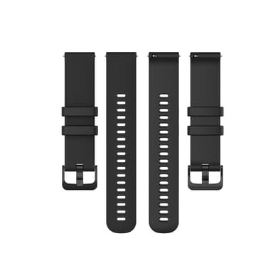 Universal klokkerem 16 mm silikon Sort