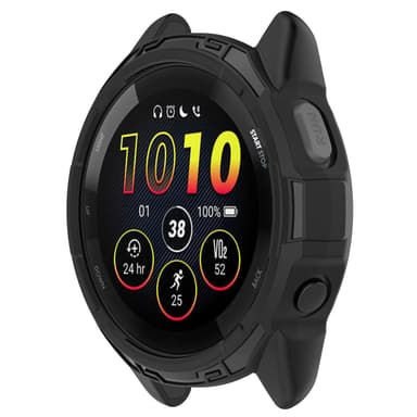 Smartwatch beskyttelsesdeksel TPU Sort Garmin Forerunner 265