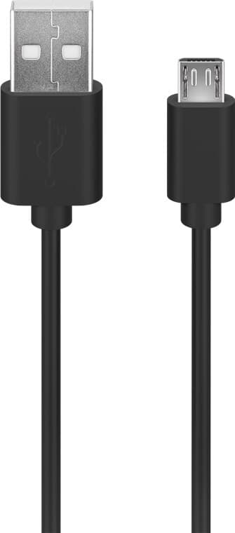 USB håndvifte med ståfunksjon, sort