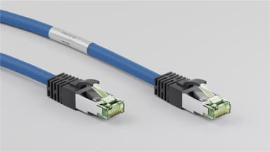 CAT 8.1 patch -ledning, S/FTP (PiMF), blå