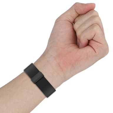Samsung Watch Ultra 47 mm silikonbånd med magnetlås Sort