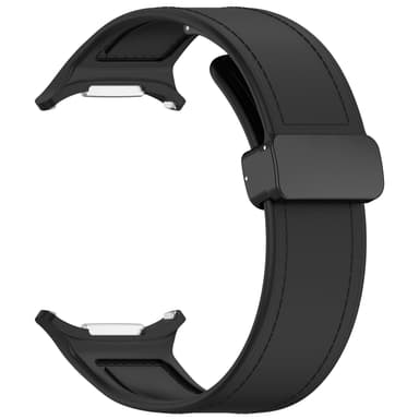 Samsung Watch Ultra 47 mm silikonbånd med magnetlås Sort