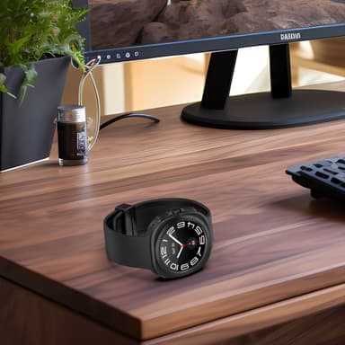 Samsung Watch Ultra 47 mm silikonbånd med magnetlås Sort