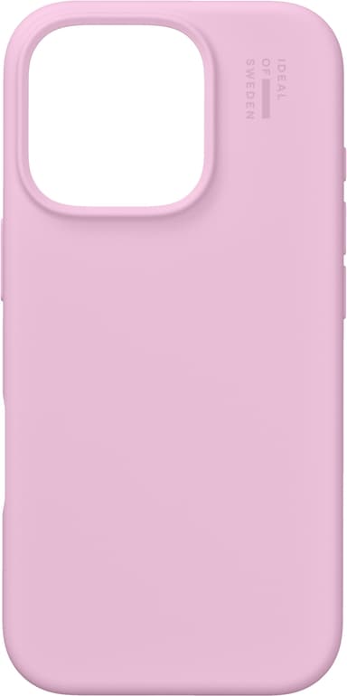 iDeal of Sweden Silicone iPhone 16 deksel (bubblegum pink)