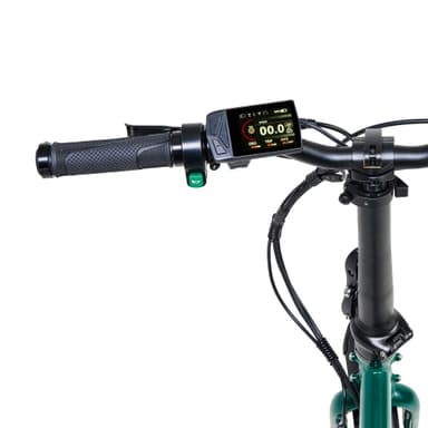 Hygge Virum 2024 Folding, Light City Bike, British Racing Green