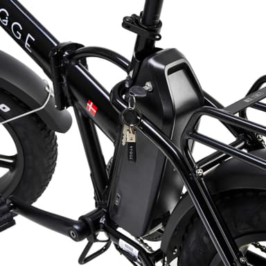 Hygge Vester 2024 Folding Electric Bike, 20 Inch Fat tyres ebike