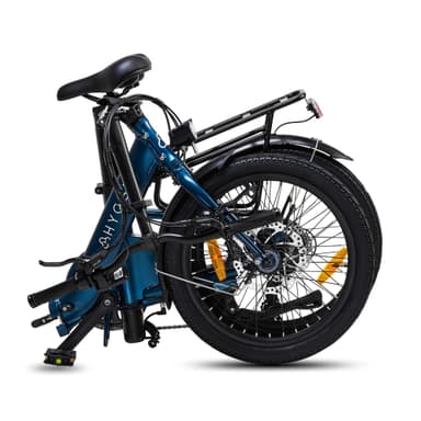 Hygge Virum Step 2024 Folding, Light City Bike, Saphhire Blue