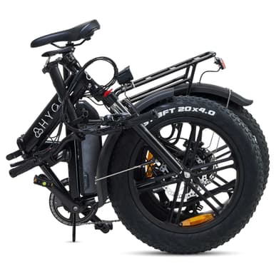 Hygge Vester 2024 Folding Electric Bike, 20 Inch Fat tyres ebike