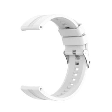Klokkereim 20 mm for Garmin/Huawei/Samsung Galaxy Watch Hvit