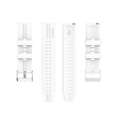 Klokkereim 20 mm for Garmin/Huawei/Samsung Galaxy Watch Hvit